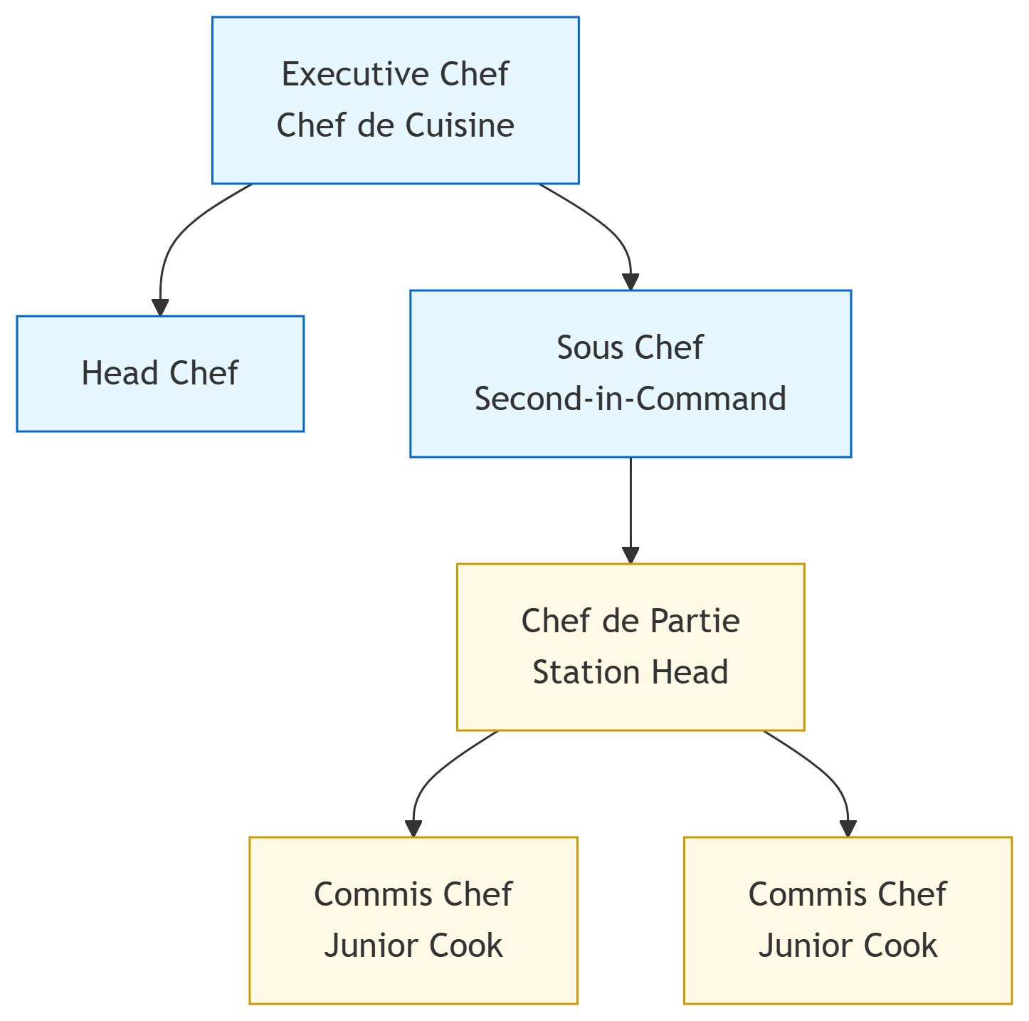 Chefs in a Professional Kitchen