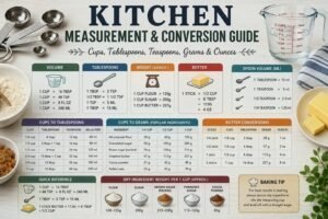 Kitchen Measurement & Conversion 