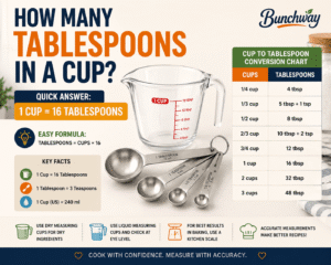 How Many Tablespoons in a Cup